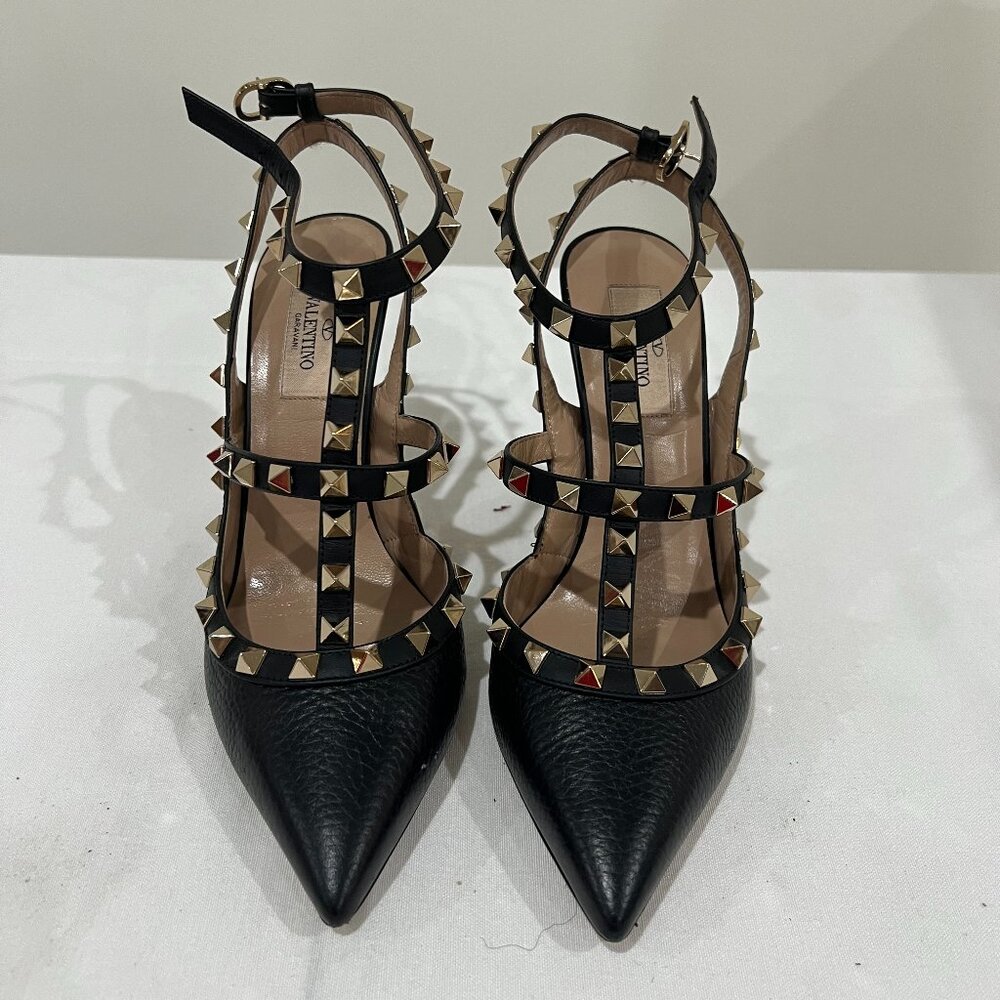 Valentino Ankle Strap T Heels